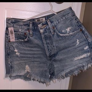 Agolde Parker shorts (through aritiza)